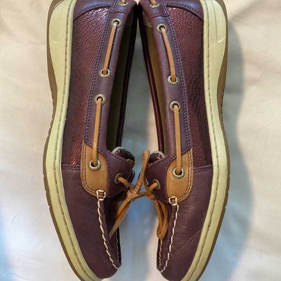 Sperry Top Sider Angelfish Metallic Wine - Picture 5 of 6